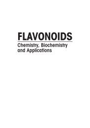 Flavonoids : chemistry, biochemistry, and applications / edited