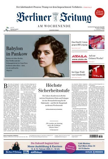 Berliner Zeitung 18.01.2020