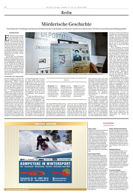 Berliner Zeitung 18.01.2020