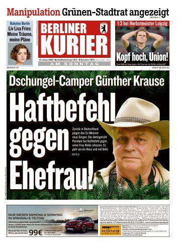 Berliner Kurier 19.01.2020