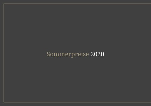 Krumers Post | Preisliste 2020