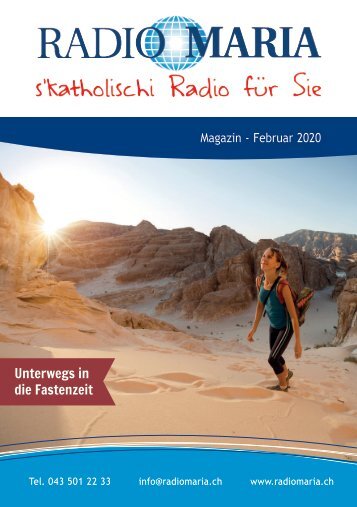 Radio Maria Magazin - Februar 2020