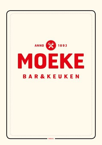 Moeke Dinerkaart