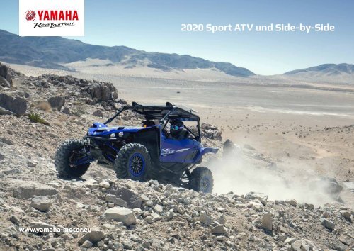 2020 Yamaha ATV und Side by Side Sport Modelle