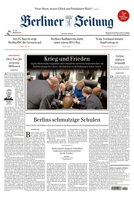 Berliner Zeitung 20.01.2020