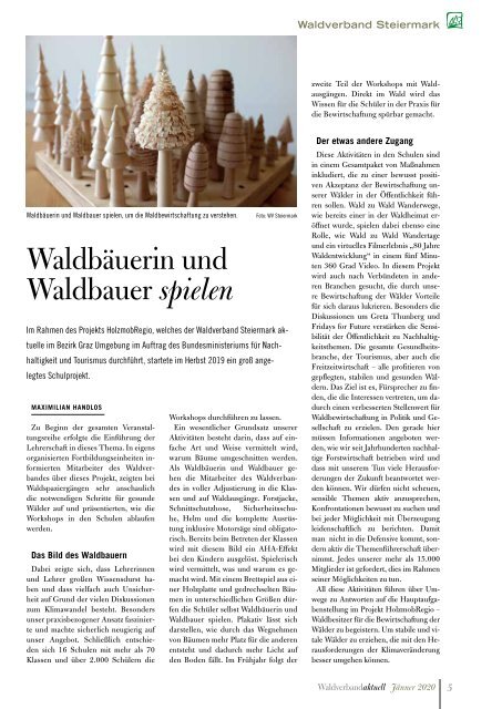 Waldverband Aktuell - Ausgabe 2020-01