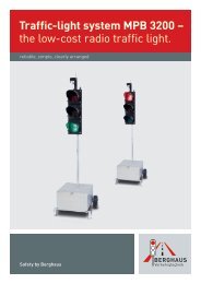 Traffic-light system MPB 3200 – the low-cost radio traffic light.