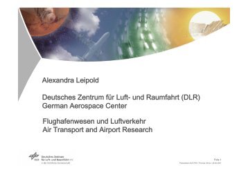 Alexandra Leipold - German Aviation Research Society