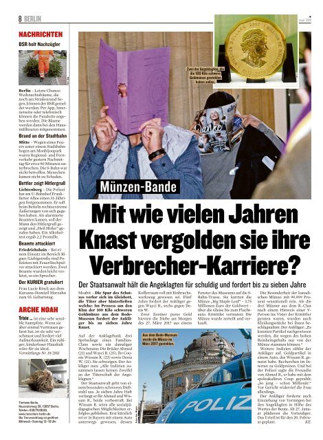 Berliner Kurier 21.01.2020