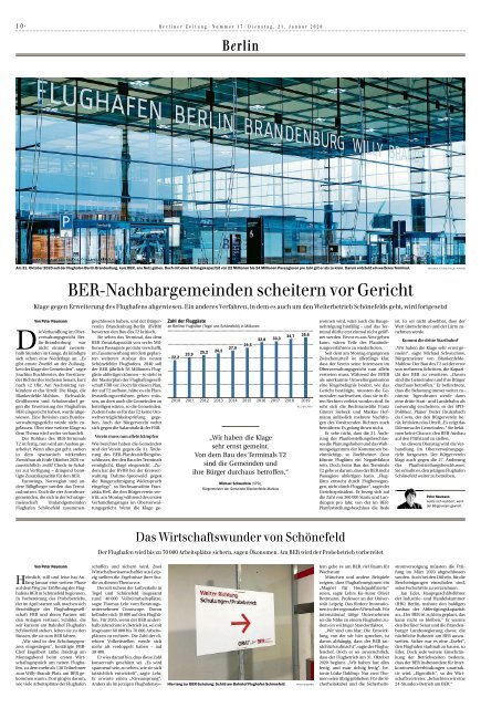 Berliner Zeitung 21.01.2020