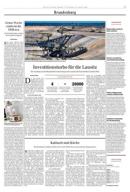 Berliner Zeitung 21.01.2020