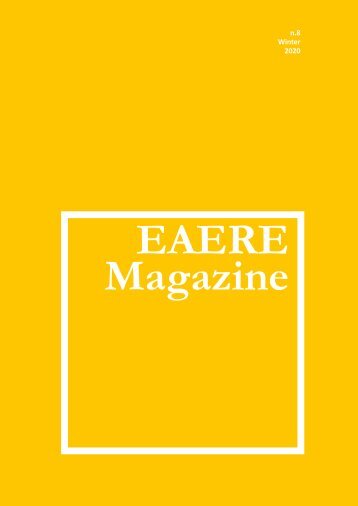 EAERE Magazine - n.8 Winter 2020