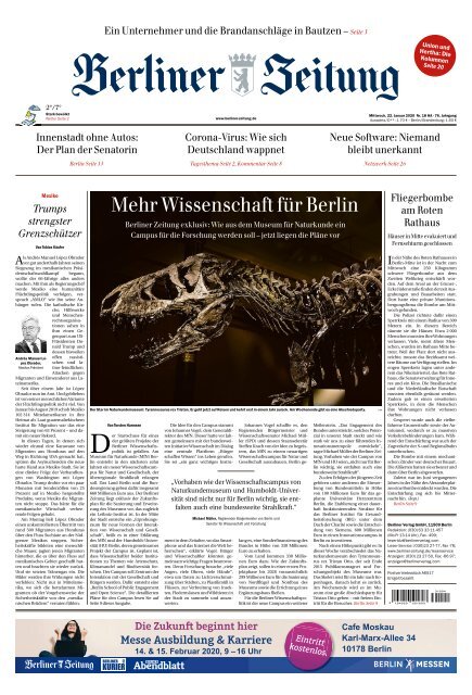 Berliner Zeitung 22.01.2020