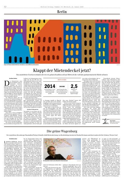 Berliner Zeitung 22.01.2020