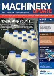 Machinery Update Nov Dec 2019