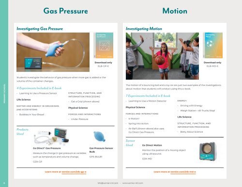 Vernier International k-12 catalog