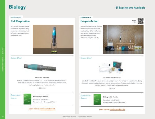 Vernier International k-12 catalog