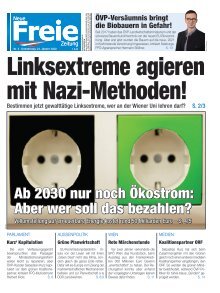 Linksextreme agieren mit Nazi-Methoden!