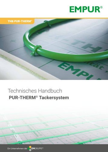 Technisches Handbuch PUR-THERM Tackersystem 2020