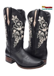 botas de piel para dama