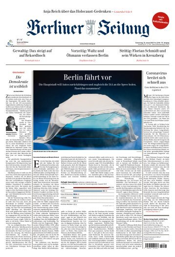 Berliner Zeitung 23.01.2020