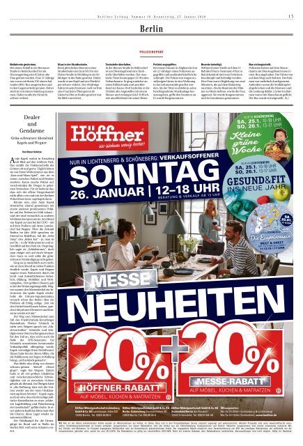 Berliner Zeitung 23.01.2020