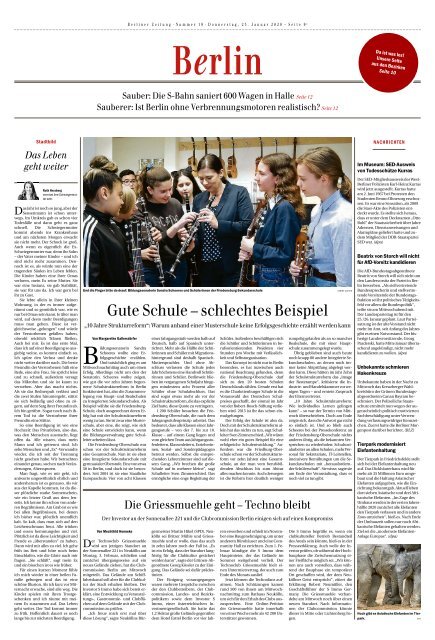 Berliner Zeitung 23.01.2020