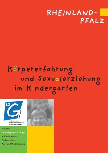 Körpererfahrung und Sexualerziehung im Kindergarten