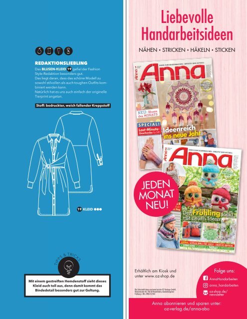 Zeitschrift: Fashion Style Nr. 1/2020 