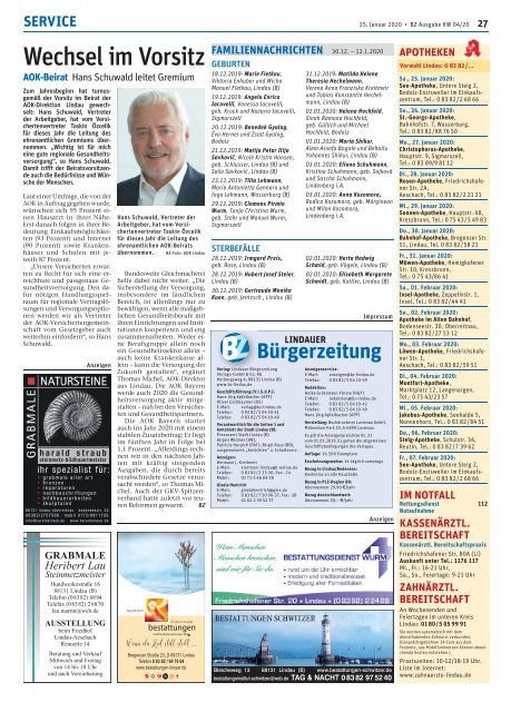 25.01.2020 Lindauer Bürgerzeitung