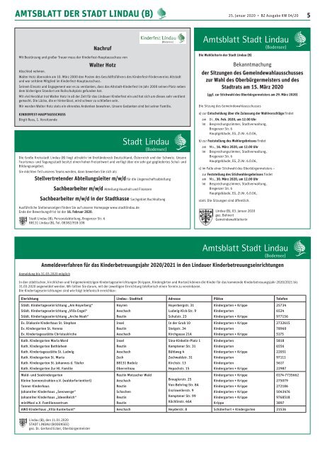 25.01.2020 Lindauer Bürgerzeitung