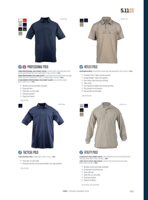 5.11 Tactical - Spring/Summer - Sweden Corporate - SEK