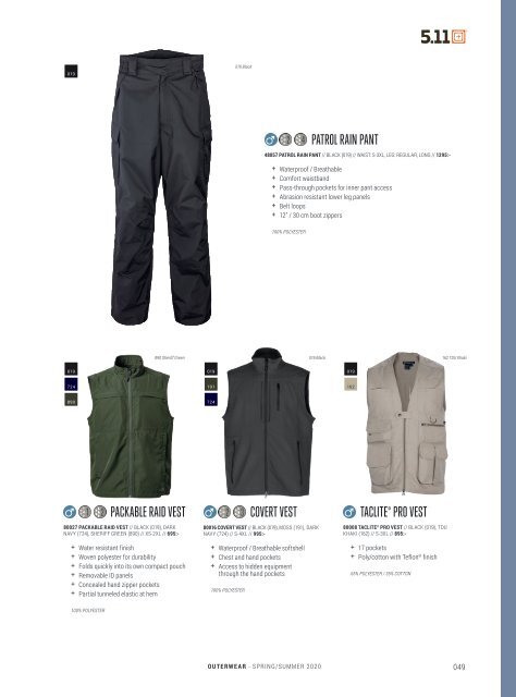 5.11 Tactical - Spring/Summer - Sweden Corporate - SEK