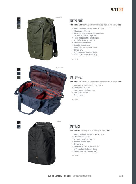 5.11 Tactical - Spring/Summer - Sweden Corporate - SEK