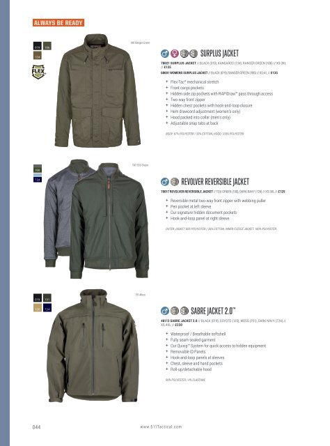 5.11 Tactical - Spring/Summer - UK Corporate - GBP