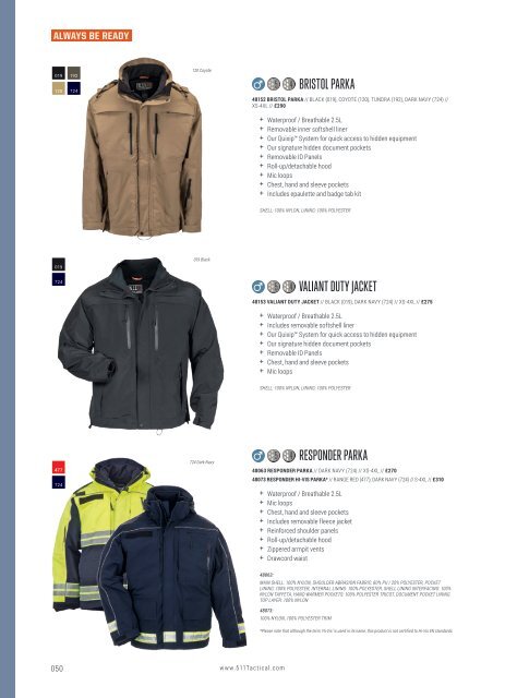 5.11 Tactical - Spring/Summer - UK Corporate - GBP