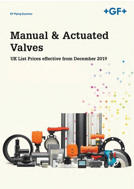 (UK) Manual and Actuated Valves Price List Dec 2019
