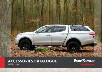 Road Ranger Mitsubishi L200 Pick-Up Hardtop Catalogue