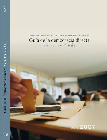 Guía de la democracia directa – en suiza y más allá