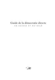 Guide de la démocratie directe – en Suisse et au-delà