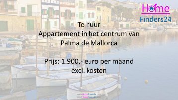 Appartement in het centrum van Palma de Mallorca te huur (AP0014)