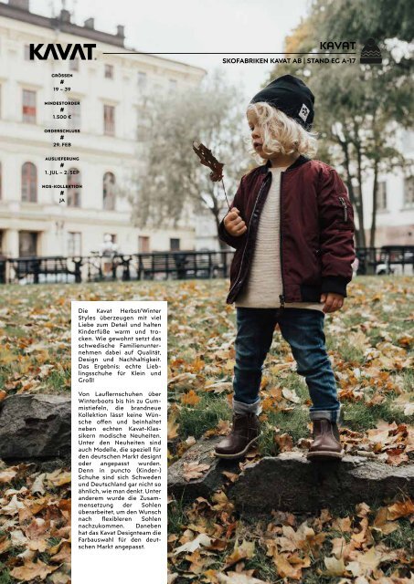 Kindermoden Nord Messemagazin Februar 2020