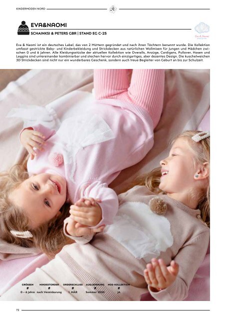 Kindermoden Nord Messemagazin Februar 2020