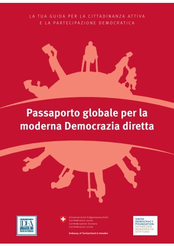 Global Passport to Modern Direct Democracy, Italian edition