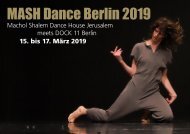 Jerusalem Dance Week 2019