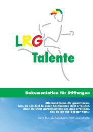 LRGettnau Talente Broschüre Stiftungen