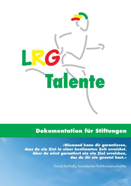 LRGettnau Talente Broschüre Stiftungen