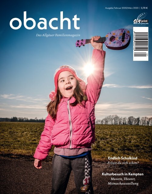 obacht Familienmagazin Februar/März 2020