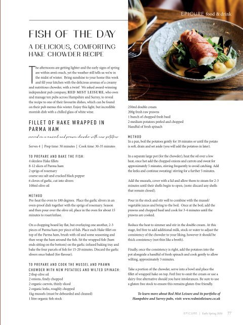 EPICURE Early Spring 2020