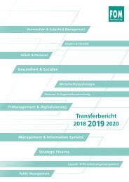 FOM Transferbericht 2019